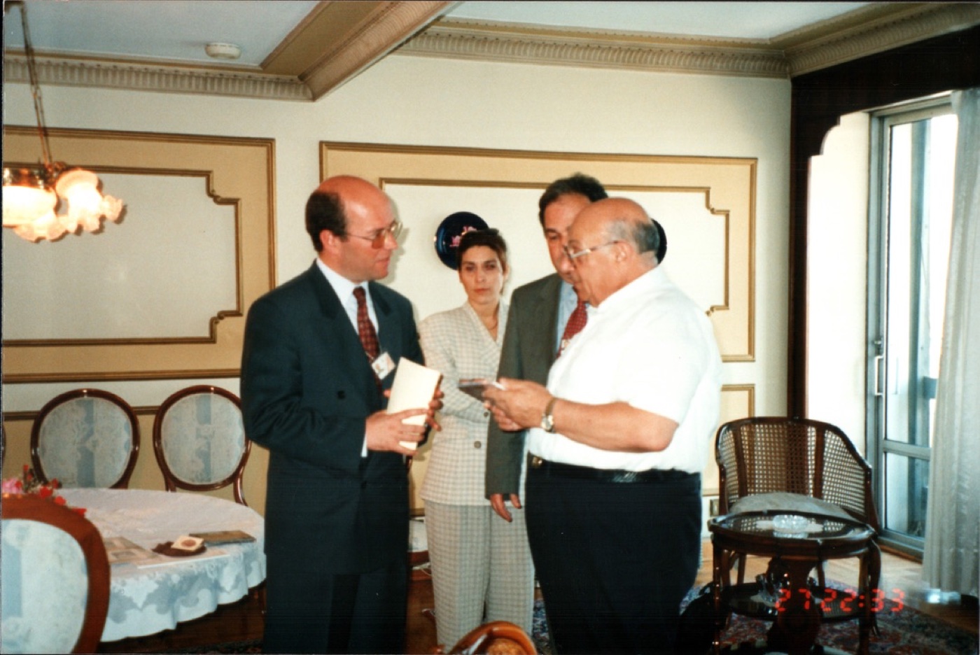 Naci Koru ve Rauf Denktaş